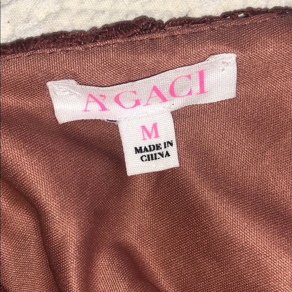 Dark Dusty Rose Romper - Picture 5 of 5